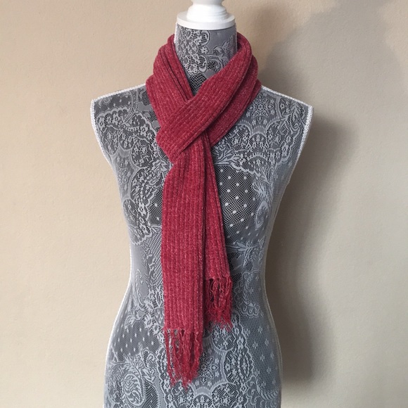 Airport Accessories Airport Red Scarf Poshmark